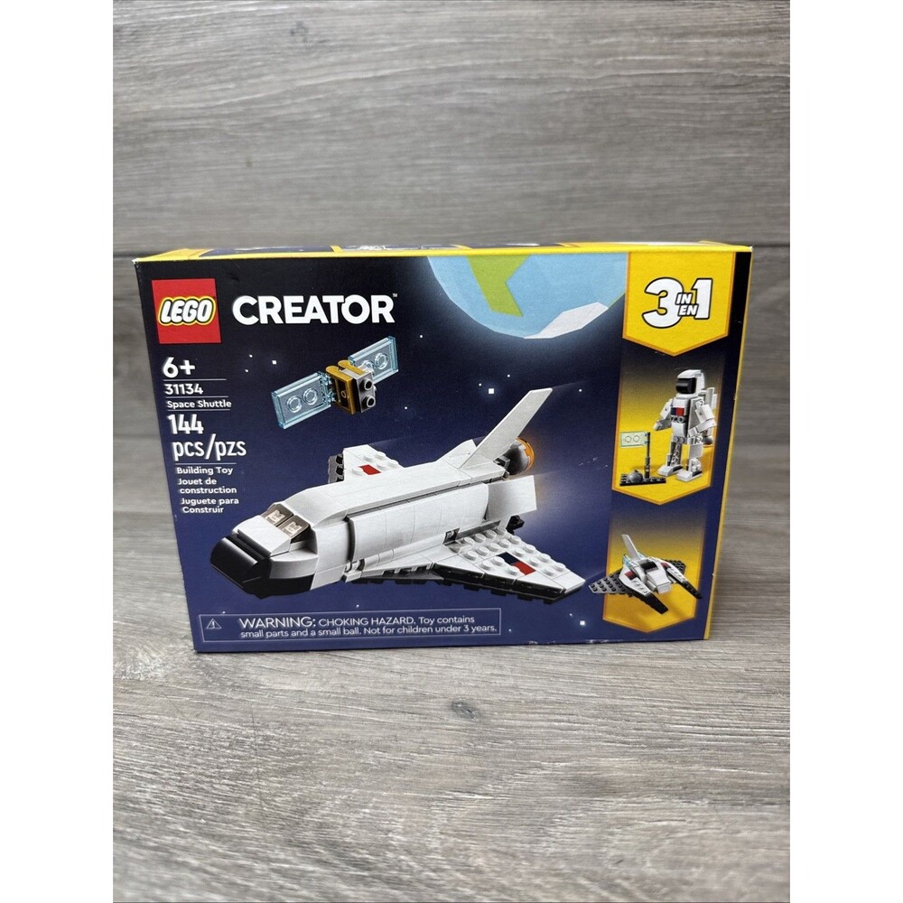 LEGO Creator 31134 Space Shuttle 144 Pcs Building Toy New